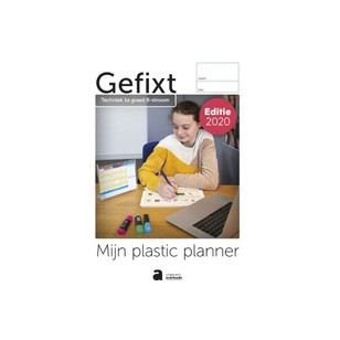 Gefixt Leerwerkboek: Mijn plastic planner