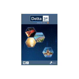 Delta 3e graad Analyse Leerboek deel 3 Doorstroomfinaliteit gevorderde wiskunde